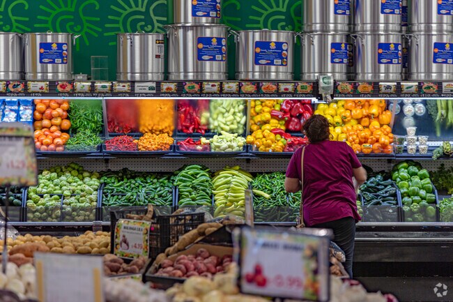 Fresh produce is available at Supermercados Morelos near Shields-Davis.