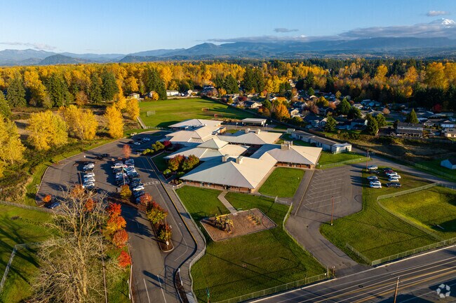 Students in the Prairie Heights neighborhood start at B+ rated Foothills Elementary School.