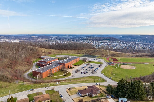 High in the hills of Monessen you will find Monessen Senior High School.