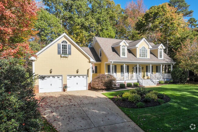 You can enjoy beautiful Farmhouse Style homes within the city of Cary.