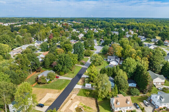East of Kernersville lies Macy Grove, a 20th-century suburb with cul-de-sacs and charm.