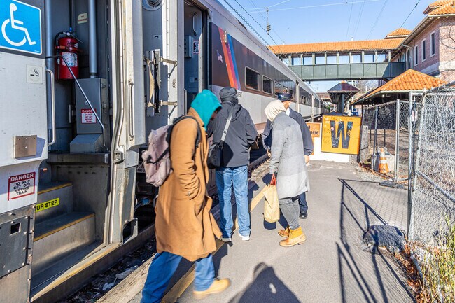 The train station in Downtown Perth Amboy is a boon for commuters.