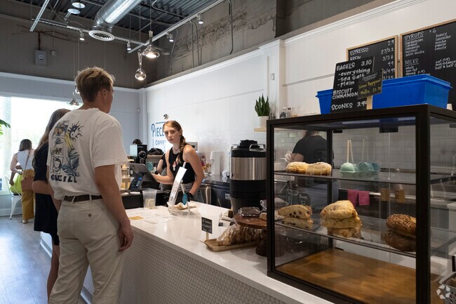 Great coffee and locally sourced baked goods make Piecewise a smart choice to buy local.