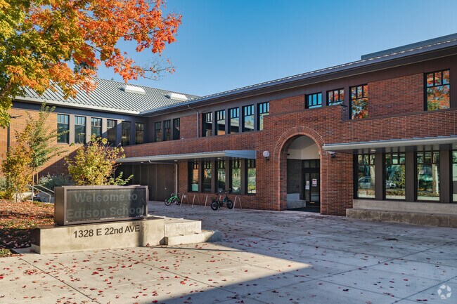 Kids love to learn at Edison Elementary School in Eugene.