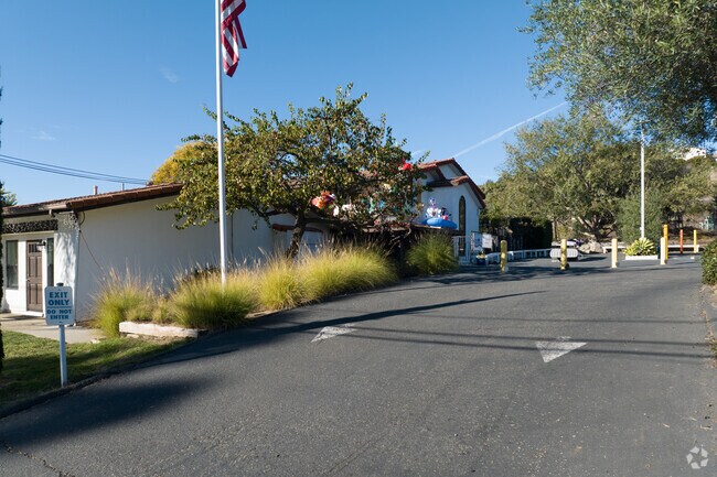 Coastline Christian Academy is s small campus.