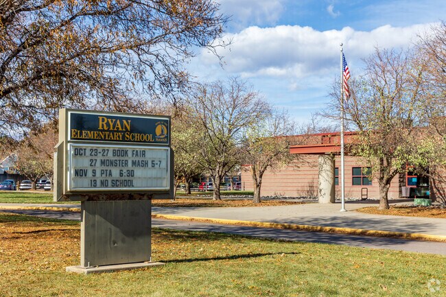 The student population of Ryan Elementary School is 360 and the school serves K-5.