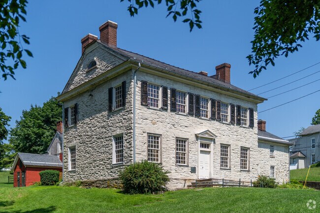 The George Taylor House was built by a signer of the Declaration of Independence.
