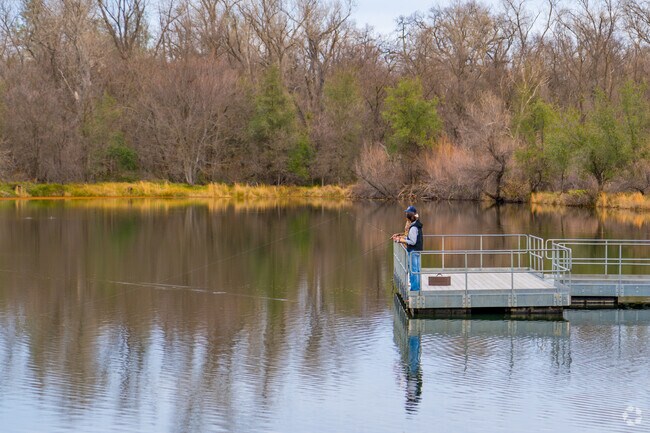 Enjoy a nice day fishing at Anderson River Park.