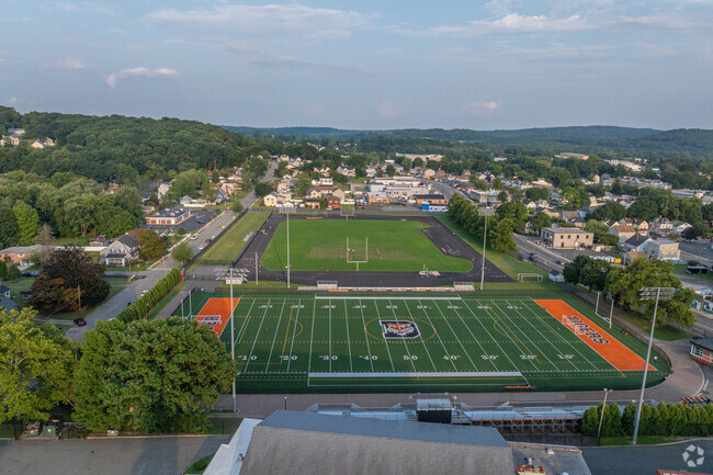 Dover Middle School has a large recreation complex for students.