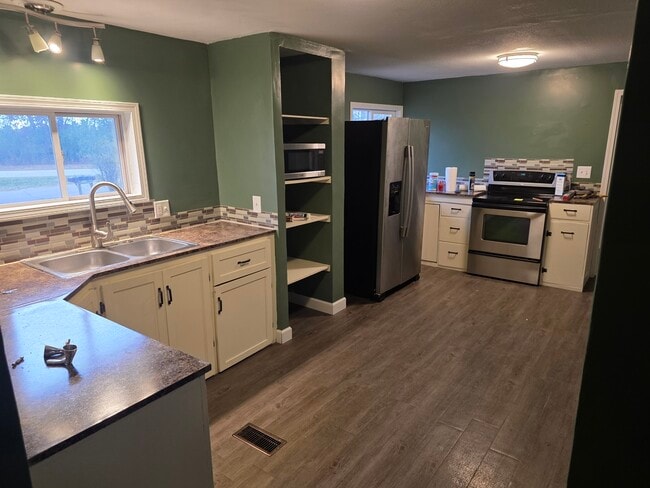 Kitchen from hallway