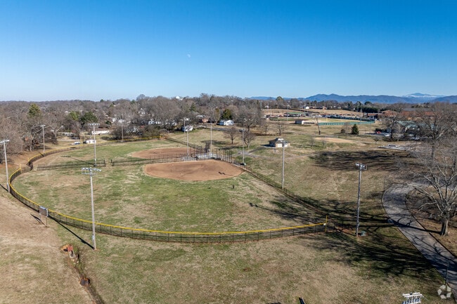 Multiple baseball and softball fields are available at Everett Park in Maryville, TN.