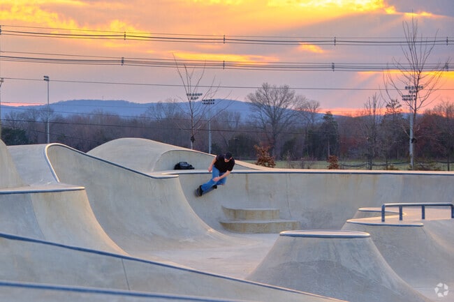 Arcola residents interested in skating can take advantage of the nearby skate park.
