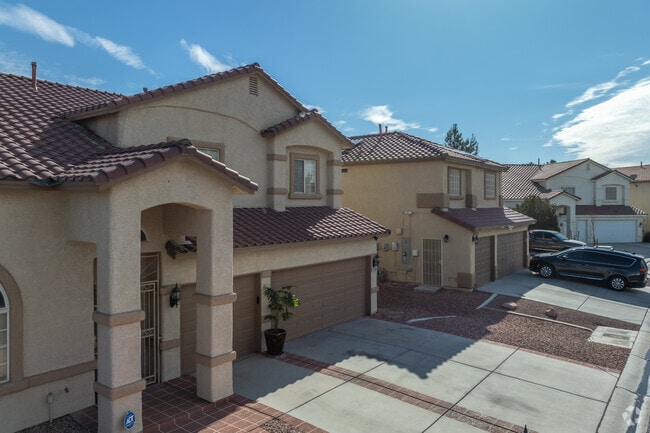 In The Northwest Area, you will see two-story houses with stucco exteriors.