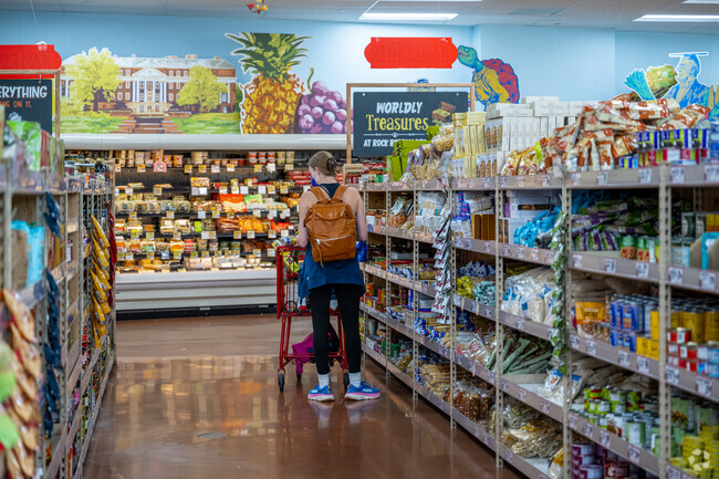 Trader Joes on Baltimore Ave is nearby Calvert Hills, and serves as the neighborhood grocery.
