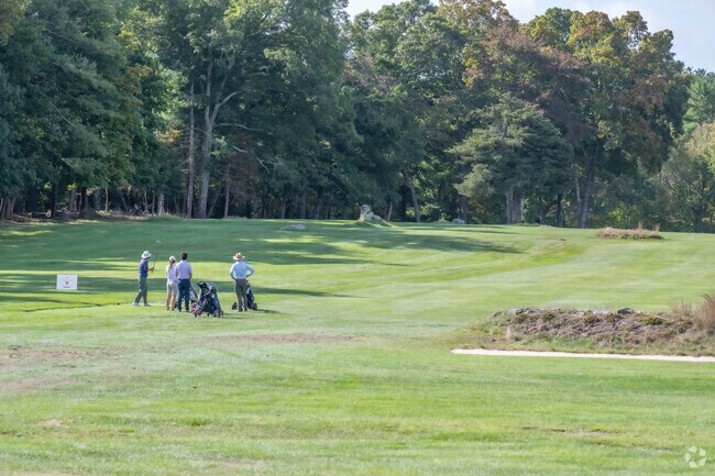 Golfers tee-off at the Marion Golf Club in the Marion Center neighborhood.