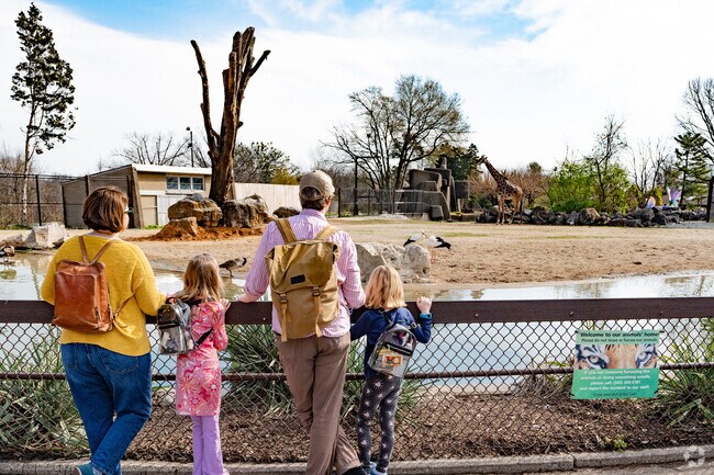 The Louisville Zoo draws visitors from Poplar Level and beyond to view exotic animals.