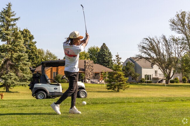 The Prairiewood Community Golf Course in Westgate is a nine hole course that is great for quick rounds.