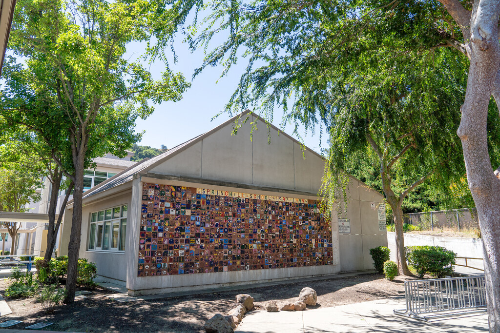 Springhill Elementary School in the Springbrook neighborhood.