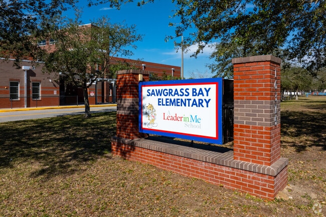 Sawgrass Bay Elementary School is a highly rated K-5 public school.