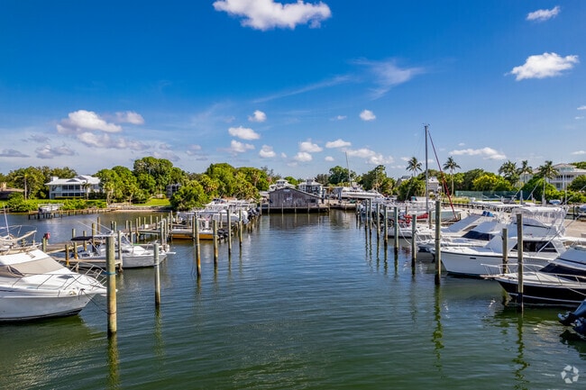 If you don't live on the water but have a boat, dock it at Blenkers Boatworks & Marina.
