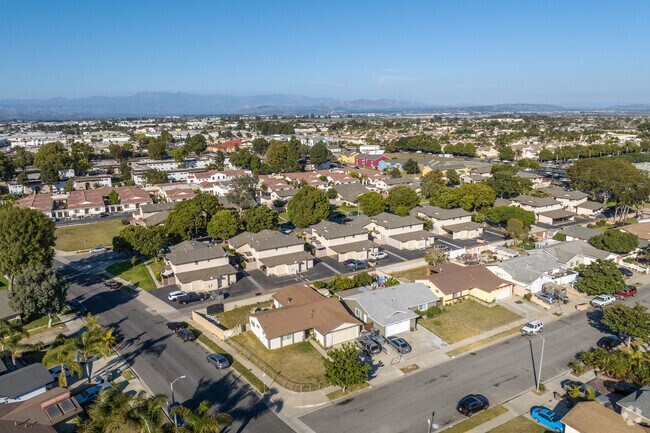 College Estates includes ranch-style homes and townhome options.