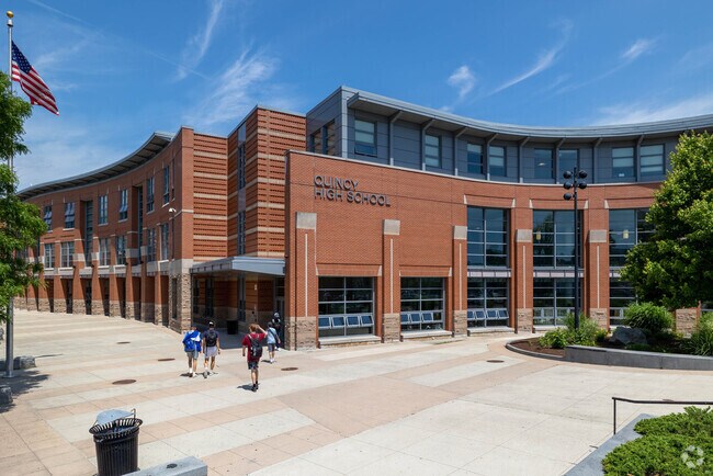 Quincy High School in Quincy offers a expansive state of the art campus.