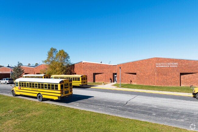 Fifth and sixth graders in Susquehanna Trails attend South Eastern Intermediate School.