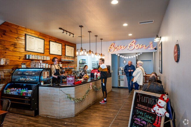 Fort Wayne's Bon Bon's Coffee Company is a popular destination for locals.