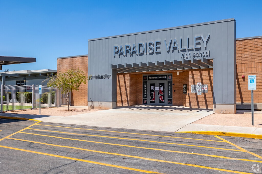 Inspiring achievement and lifelong learning at Paradise Valley High, Paradise Valley.