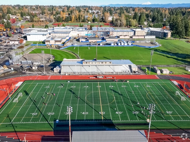 Mariner High in Everett Mall is known for its sprawling sports fields.