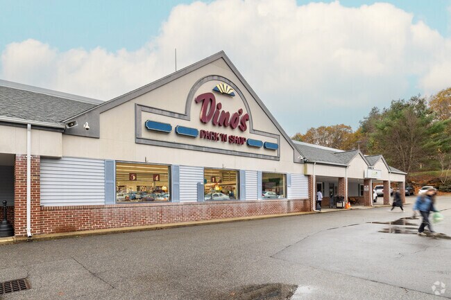 Dino's Park and Shop is the preferred market for groceries by locals.