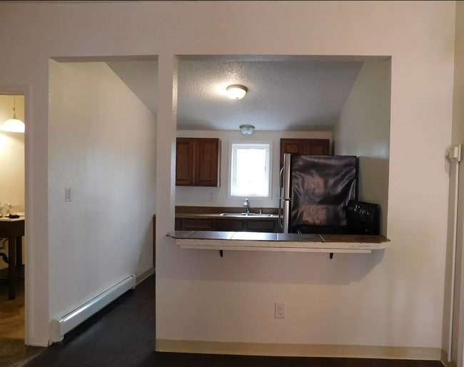 Kitchen view from living room