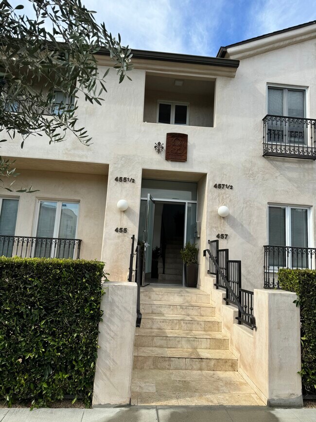 gated, secured entrance