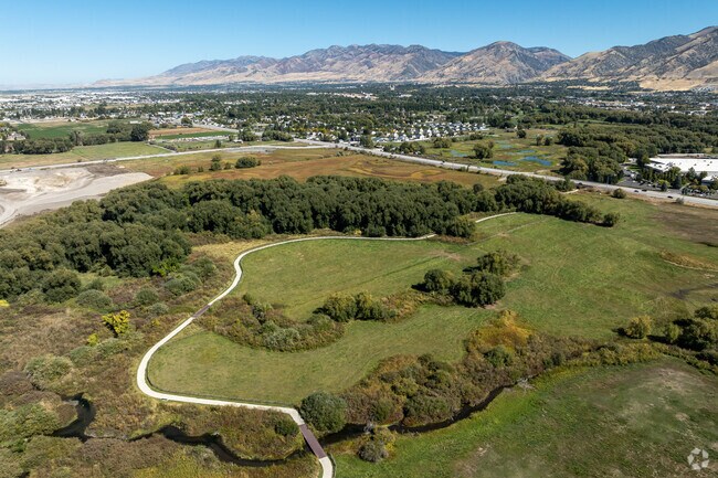 Woodruff is a neighborhood surrounded by green space.