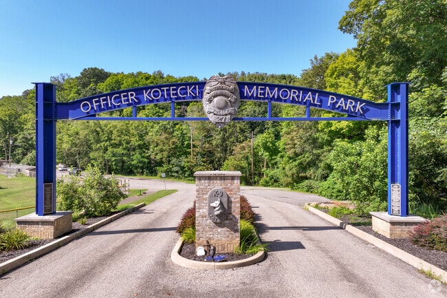 Kotecki Memorial Park is a great place to exercise and enjoy nature.