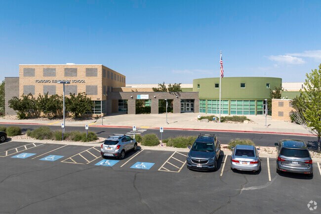 The front entrance of Foxboro School in Southern Davis County.