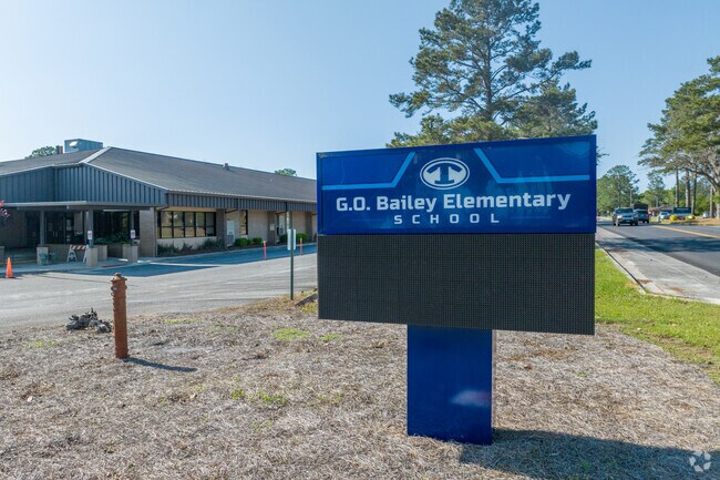 G.O. Bailey Elementary School in Tifton, GA serves over 500 students.