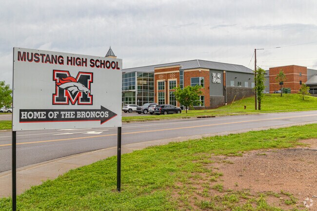 Teens attend Mustang High School.
