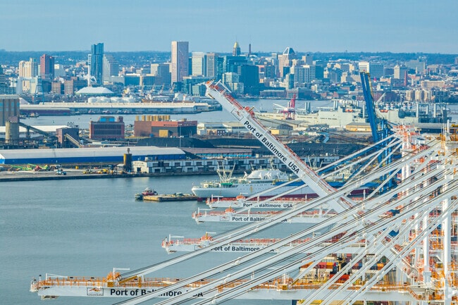 The shipping and steel industries have played a big role in the development of Dundalk, MD.