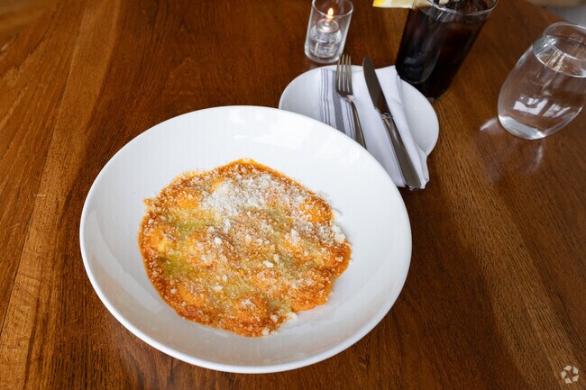 The Ravioli at Bar Rosina's is unbelievable with fresh sauce and homemade pasta.