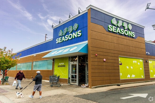 Shop for groceries at Seasons, a local favorite for fresh produce.