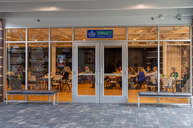 William Wells Brown residents can reserve the community room at Lyric Theater.