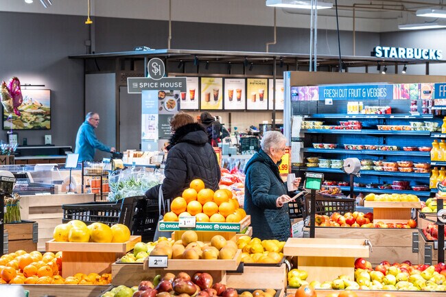You can get fresh fruit and produce at the Marianos near the Willow Wood neighborhood.