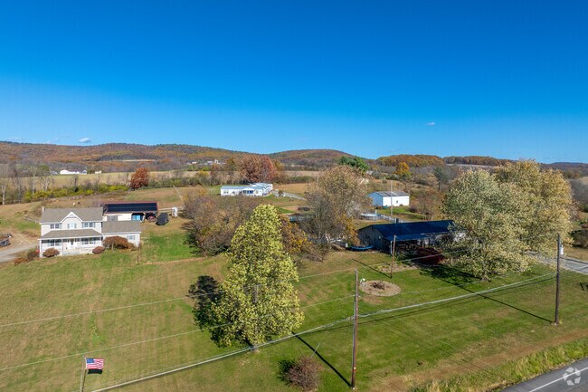 Homes on multi-acre lots are frequent across Madison Township.