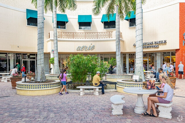 Grandezza is across the street from the popular Miromar Outlets.