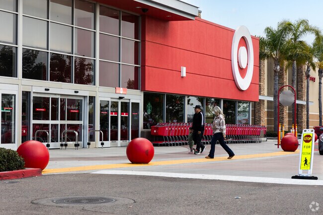 Residents can flock to Target for all shopping needs in Clairemont Mesa East.