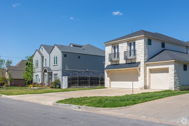 There are many different styles of homes in Brookside.