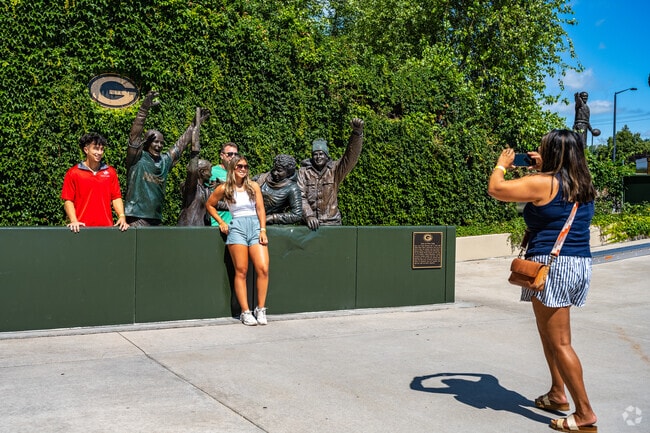 Packer fans come to Lambeau Field from around the nation or right from the Colburn neighborhood.