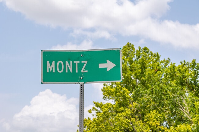 Montz neighborhood has no entrance sign and can be found 30 minutes west of New Orleans.