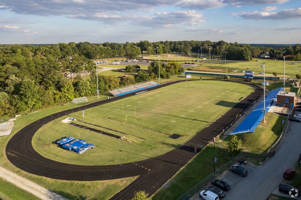 Ragsdale High School in Greensboro has a great football field.